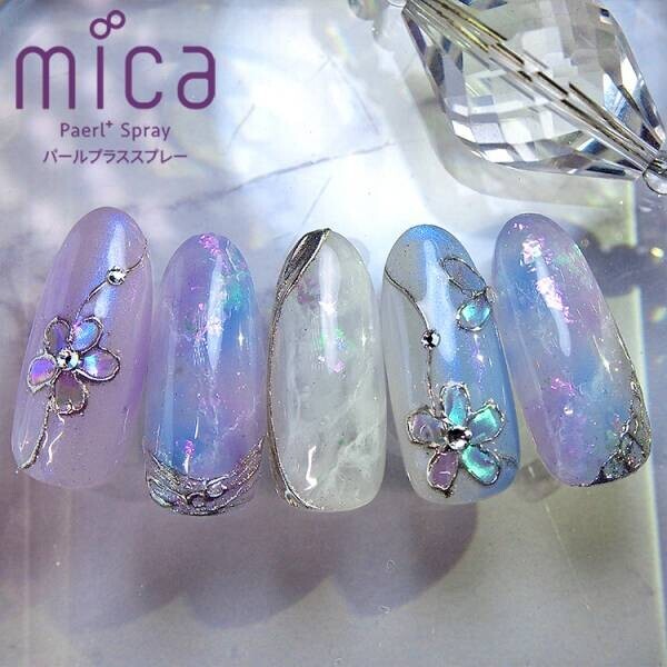 パールカラーネイルブランド mica (ミーカ)から「パールプラススプレー」に新色を追加