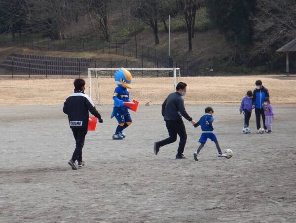 小山田緑地　親子で楽しむサッカー教室　2023年1月28日（土）