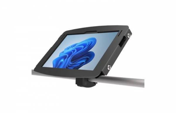 iPadやSurfaceをレールやポールに設置。ショップなどに便利なコンピュロックス社製品を国内新発売！