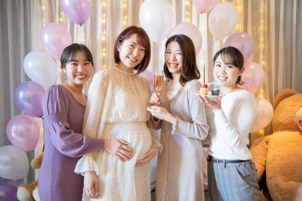 フォトジェニックな空間＆装飾で楽しむベビーシャワー！『ベビーシャワー プリンセスランチセットプラン』平日限定販売