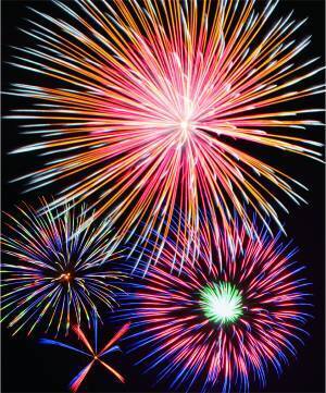 鹿沼72カントリークラブの花火