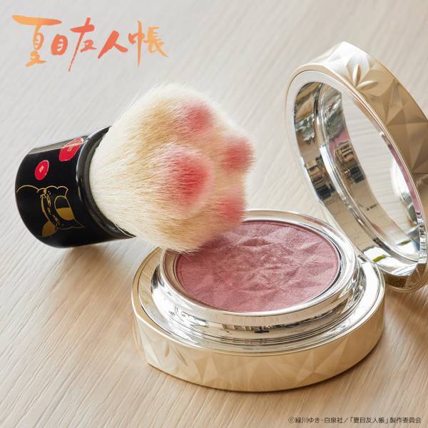 2022年4月20日(水)12時より予約受付開始! 夏目友人帳　ニャンコ先生の 「肉球熊野筆」