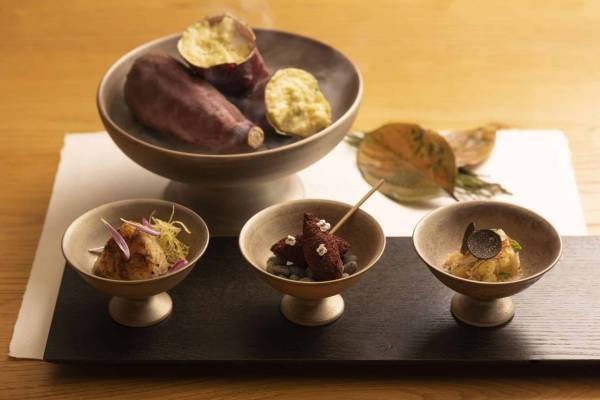 【星のや東京】落語協会所属の真打「玉屋柳勢」による落語を聞き、話に出てくる秋の旬の味覚を堪能する「東京・ご馳走落語」開催｜期間：2022年9月1日～11月30日