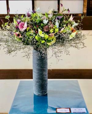 第24回　花まつフラワーデザイン展『花心論2022』国宝高岡山瑞龍寺にて10月1日(土)2日(日)に開催します