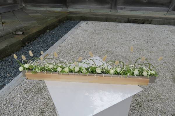 第24回　花まつフラワーデザイン展『花心論2022』国宝高岡山瑞龍寺にて10月1日(土)2日(日)に開催します