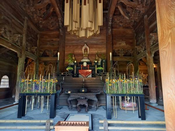 第24回　花まつフラワーデザイン展『花心論2022』国宝高岡山瑞龍寺にて10月1日(土)2日(日)に開催します