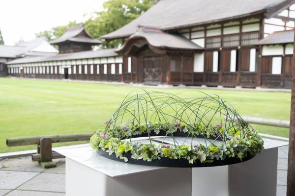 第24回　花まつフラワーデザイン展『花心論2022』国宝高岡山瑞龍寺にて10月1日(土)2日(日)に開催します