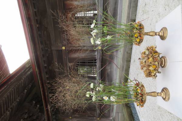 第24回　花まつフラワーデザイン展『花心論2022』国宝高岡山瑞龍寺にて10月1日(土)2日(日)に開催します