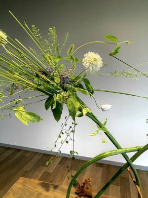 一流デザイナーに直接学べる！花まつフラワーアカデミー特別講師スペシャルレッスン開講【７月は中山佳巳先生】　8月レッスン申込受付中！