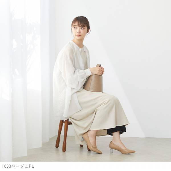 ≪2022年春夏新作≫クリアヒールで涼し気な足もとに