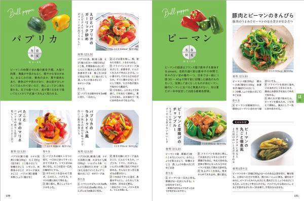 【12月1日発売】野菜名の50音順でレシピが探せる便利な書籍「あと１品がすぐ決まる！ 野菜別レシピ443　野菜のおかず、何にする？」が発売！