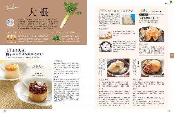 【12月1日発売】野菜名の50音順でレシピが探せる便利な書籍「あと１品がすぐ決まる！ 野菜別レシピ443　野菜のおかず、何にする？」が発売！