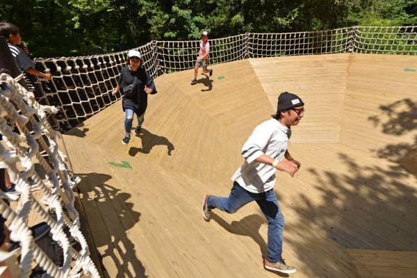 【清水公園】一部フィールドアスレチックを9月より再開
