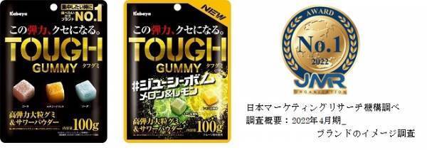 勉強にもおすすめ！『タフグミ』が 「集中したいときに食べたいグミNo.1」（※）を 含む2部門を今年も獲得！（※日本マーケティングリサーチ機構による調査において）