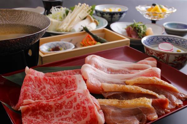 【門前宿 和空法隆寺3周年記念】地元奈良の肉三種しゃぶしゃぶ食べ比べプランが販売開始｜期間：2022年7月7日～9月14日