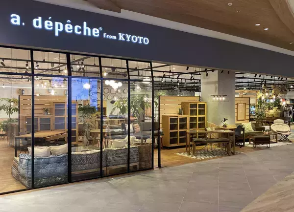 九州初の「ららぽーと福岡」にインテリアブランド【a.depeche】がNEW OPEN