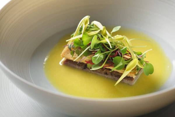 フレンチレストラン「Sonore(ソノール)」で秋限定メニューを提供 ～渓流を望むテラスから始まる、鯖、木の子など秋の味覚を堪能するフルコース～｜期間：2022年9月16日～11月26日