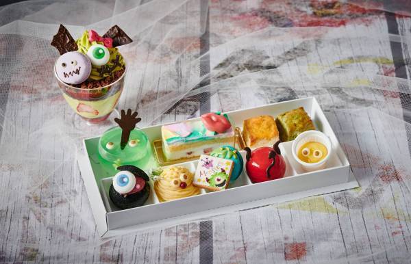 いたずら好きのモンスターたちをビビットカラーのスイーツで表現！『カラフルモンスター アフタヌーンティー』テイクアウトスイーツも同時発売