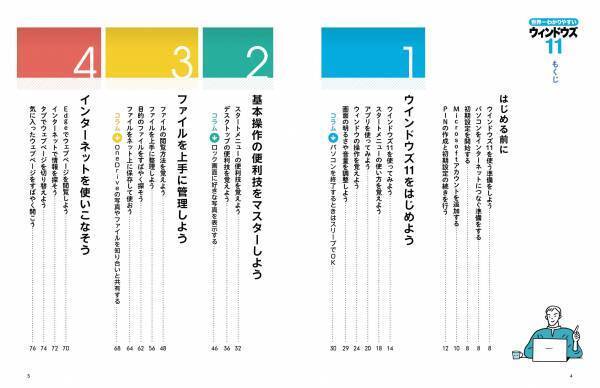 【12月12日発売】大きな文字と豊富な図版で初心者でも安心！　「世界一わかりやすいウィンドウズ11」が登場！