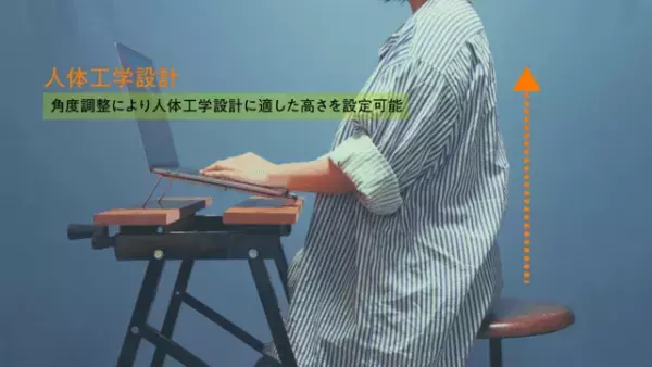 1秒で3WAYに変形するPCスタンド　1台３役のミニマルなマルチスタンドが公式サイトで一般販売開始