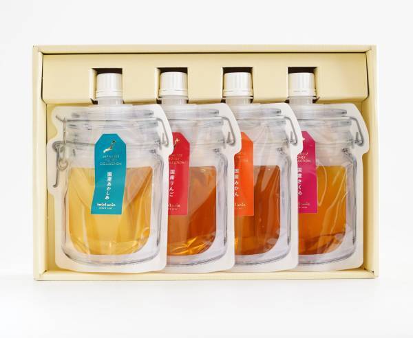 「敬老の日」の特別ギフト登場 長寿の象徴“蜂蜜”と“感謝の気持ち”を おしゃれな風呂敷に包んで届けよう