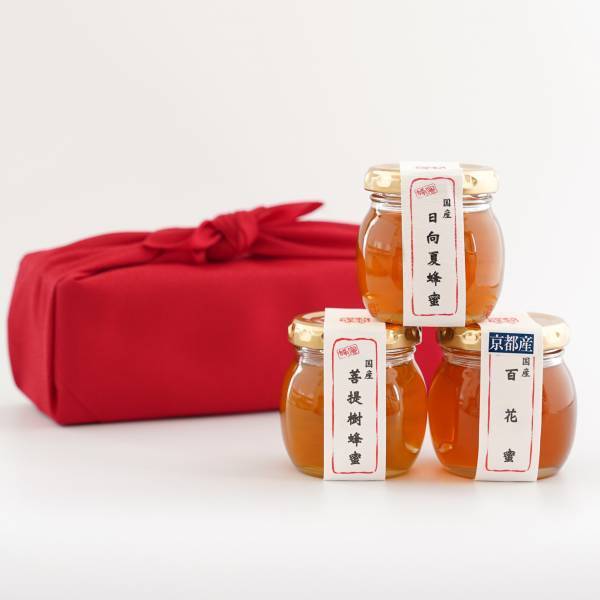 「敬老の日」の特別ギフト登場 長寿の象徴“蜂蜜”と“感謝の気持ち”を おしゃれな風呂敷に包んで届けよう
