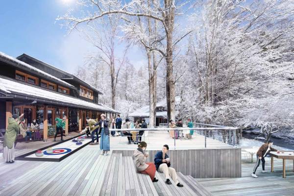 【軽井沢星野エリア】天然氷エリアで浅間山を眺めながらスケートが楽しめる「ケラ池スケートリンク」が12月25日に全面オープン ～氷上でゆったり空を見上げるチェアハンモックが新登場～｜オープン予定日：2022年12月25日