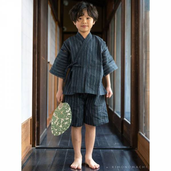 夏の子供服に。男の子甚平に新柄が登場！