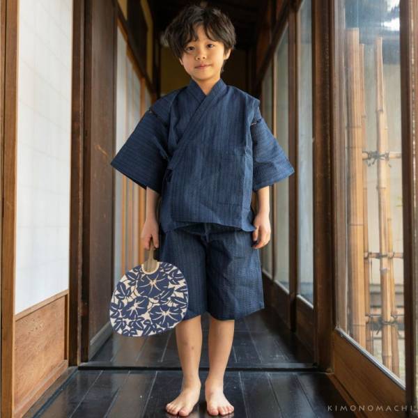 夏の子供服に。男の子甚平に新柄が登場！