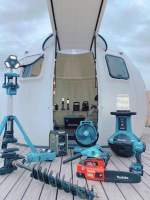 マキタ×BREEZE　GWに「マキタの部屋」登場！EZDOMEHOUSEで体験会