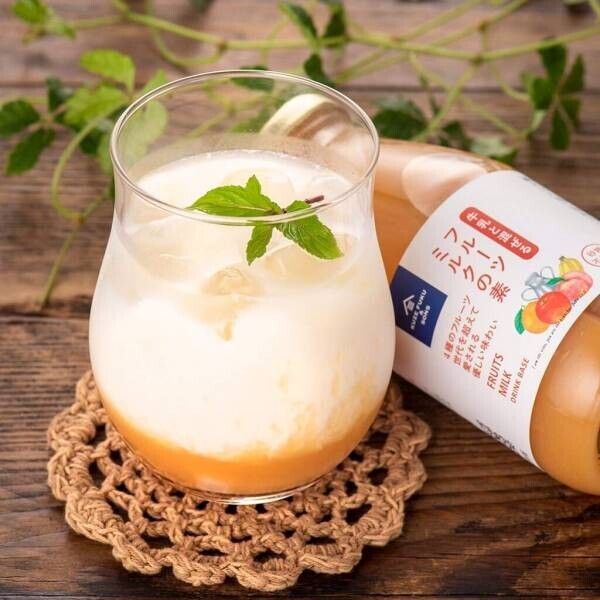 【サンクゼール・久世福商店】「牛乳と混ぜる　フルーツミルクの素」が新発売