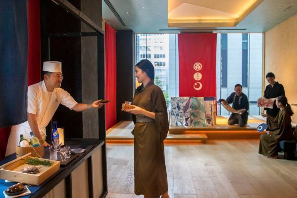 【星のや東京】都心の日本旅館で夏祭りを楽しむ 「東京・夏夜の宴」今年も開催 ～江戸の文化を楽しめる縁日に加え、風鈴そばが誕生～｜期間：2022年7月1日～8月31日