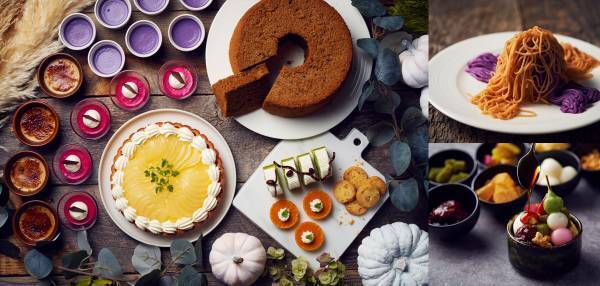 秋の夜風が心地よいテラスで楽しめる「秋の味覚と ワイン＆スイーツブッフェ」10/1より販売開始！