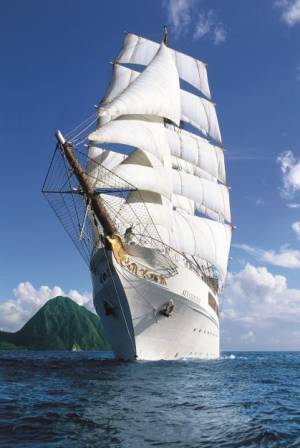 本物の帆船のクルーズ船【シークラウド】のクルーズをコース限定半額でご提供