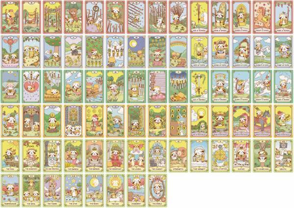 タロットカードの世界でラスカルが大活躍！？ ルナファクトリーからラスカルのタロットカードが登場！ 1月6日（金）より「Luna’s Rascal Tarot」を販売開始