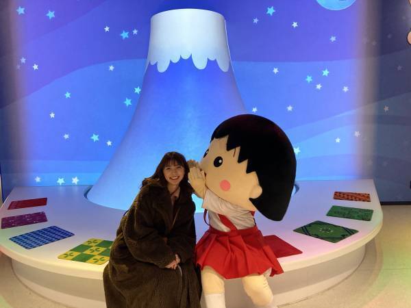 特撮ヒロインでも話題！ 川津明日香が、地元静岡でちびまる子ちゃんの世界を体験！「NEXT TRIP ～静岡 絶景富士と地元グルメの旅～」 2月17日（木）よる9時からBS12で放送！