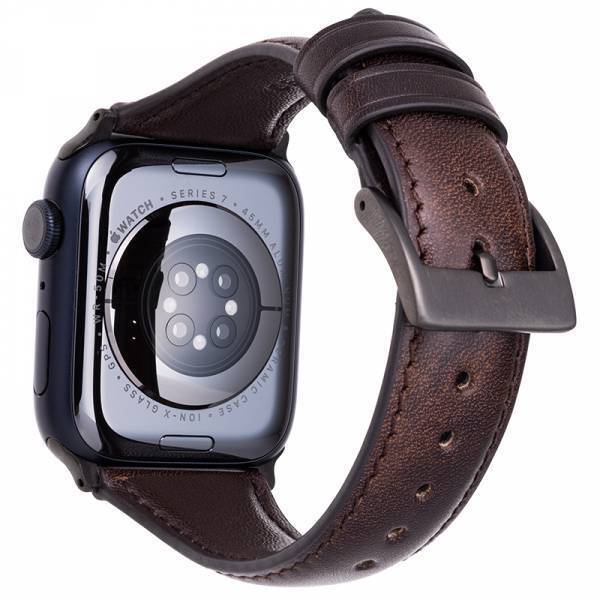 職人の手作業で染色された独特のマーブル模様が魅力あふれるイタリア“イルチア社”ミュージアムカーフ使用 Apple Watchバンド発売【GRAMAS】