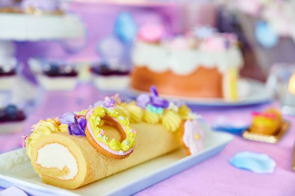 仙台に初登場！デザートブッフェ『ラプンツェルのフラワースイーツパーティー』色とりどりの花々を表現したキュートなスイーツや軽食20種類以上が食べ放題