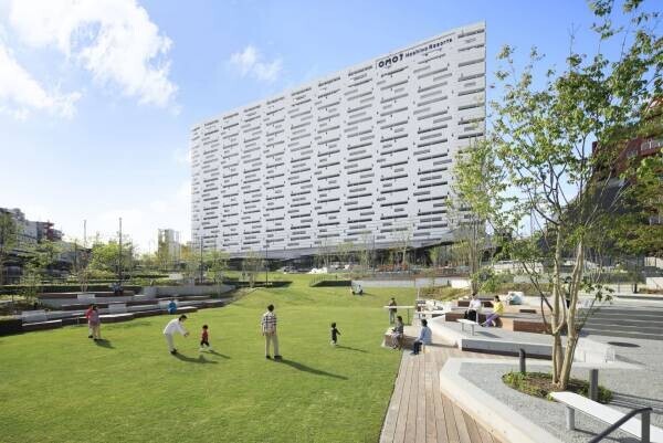【OMO7大阪】国内初となる建築設計で外装に膜を張るほか、 環境に配慮した技術を建築に導入