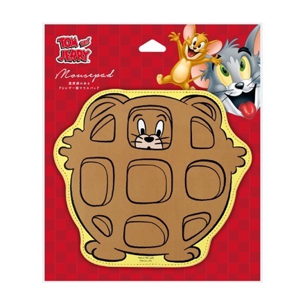 株式会社PGAがヘンテコな形のトム、ジェリー、タフィーをそのままマウスパッドにして新発売