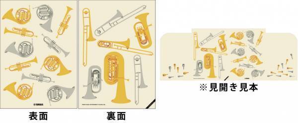 「Woodwind / Orchestra / Brass Wポケットクリアファイル Contra-St デザイン」 5月17日発売！