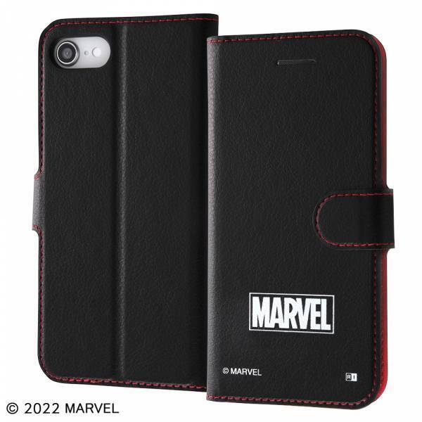 【イングレム】「マーベル」ロゴデザインの手帳型ケースを発売！【8月上旬より順次発売】