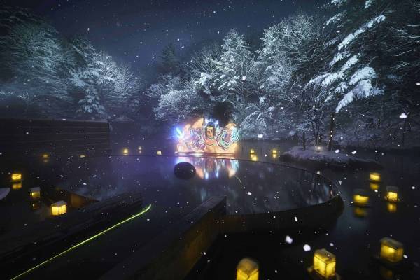 【青森屋】女性初のねぶた師 北村麻子氏×星野リゾート　青森屋 オリジナルねぶた完成　～温泉を掛け合わせたねぶた「どさ？湯さ！～嗚呼、極楽極楽～」、8月2日初出陣～