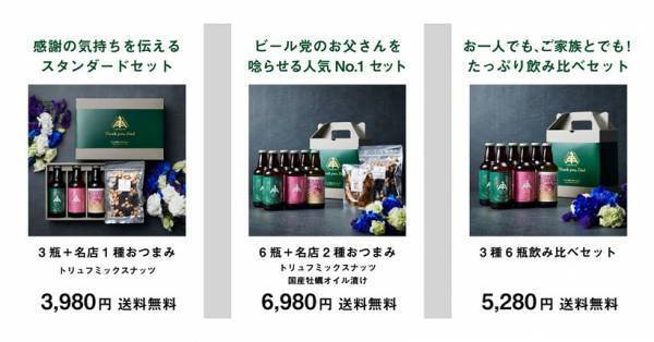 父の日まであと5日！まだ間に合う！父の日ギフト★★『今年は、世界一美味しいビールで、お父さんに心からの感謝を。』