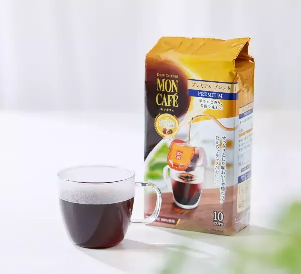 ドリップ コーヒー＜モンカフェ＞より 「プレミアム ブレンド」新発売