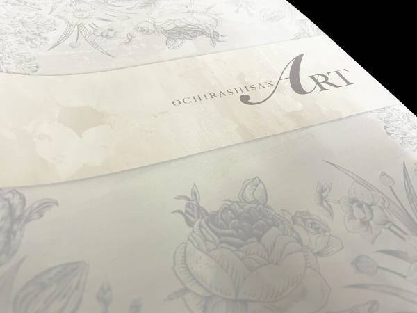 チラシ宅配サービス「おちらしさん」が、新パッケージデザイン『OKURIMONO／花束』を発表