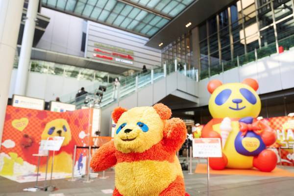 名駅に超でっかいワイファイくんが登場！？ 「THANK YOU！コミュファンズ」キャンペーンをワイファイくんがレポート