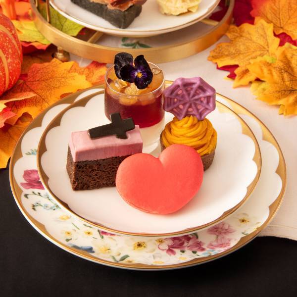 カフェ「Ch Tea Room Kobe」、ハロウィンアフタヌーンティーを 名古屋栄三越にて10/5(水)より期間限定販売！