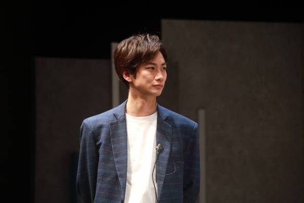 舞台「政見放送」ゲネプロ＆取材会　馬場良馬「みんなが誰かに感情移入できる作品になった」