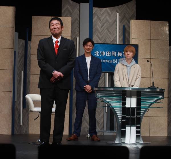 舞台「政見放送」ゲネプロ＆取材会　馬場良馬「みんなが誰かに感情移入できる作品になった」